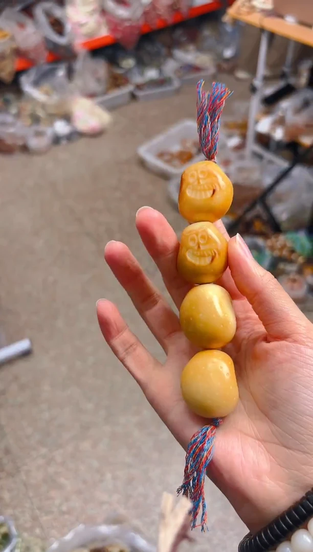 吊坠菩提根/象牙果土豆棒棒糖