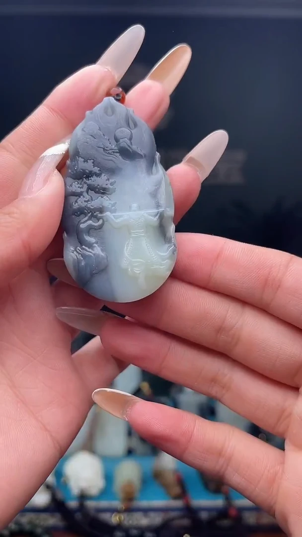 未镶嵌和田玉挂件1