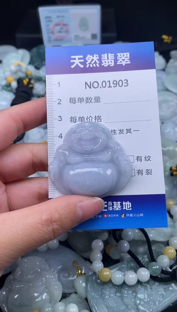 颈饰未镶嵌翡翠天然缅甸翡翠1903