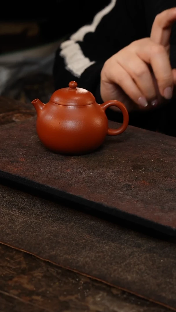 【闪购商品】紫砂茶壶176朱泥小壶