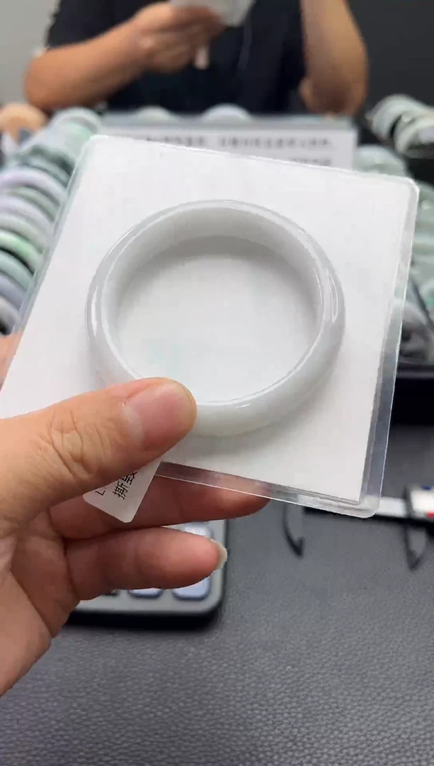 未镶嵌手镯翡翠翡翠7  正圈55
