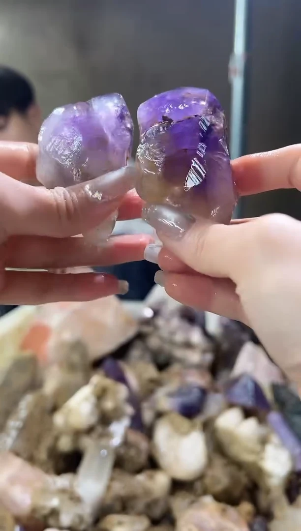 未镶嵌大型摆件（非配饰）水晶245紫水晶