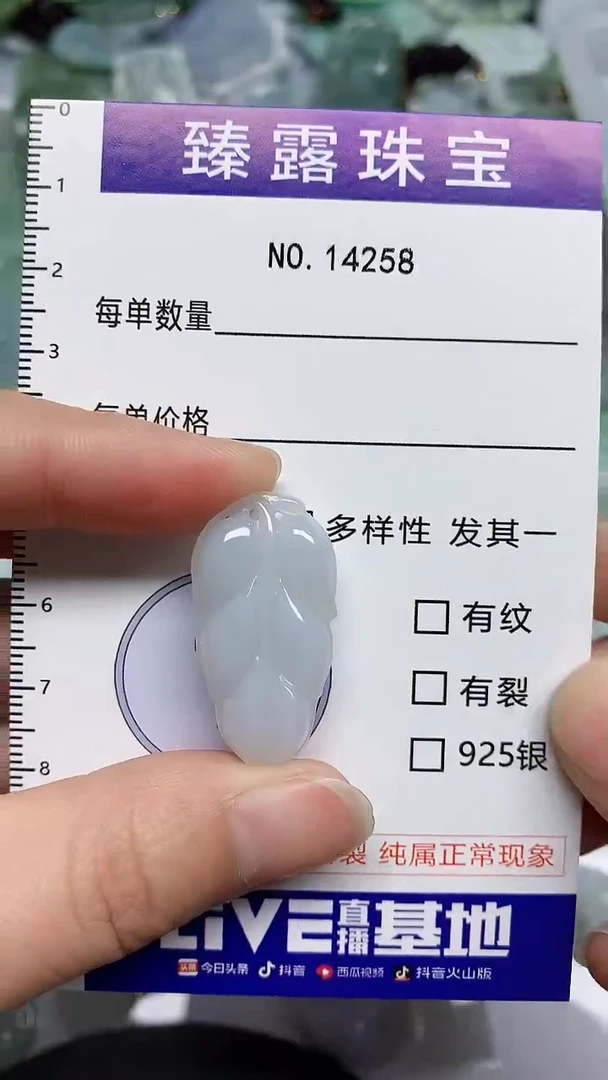 【闪购商品】翡翠颈饰未镶嵌臻露珠宝14258