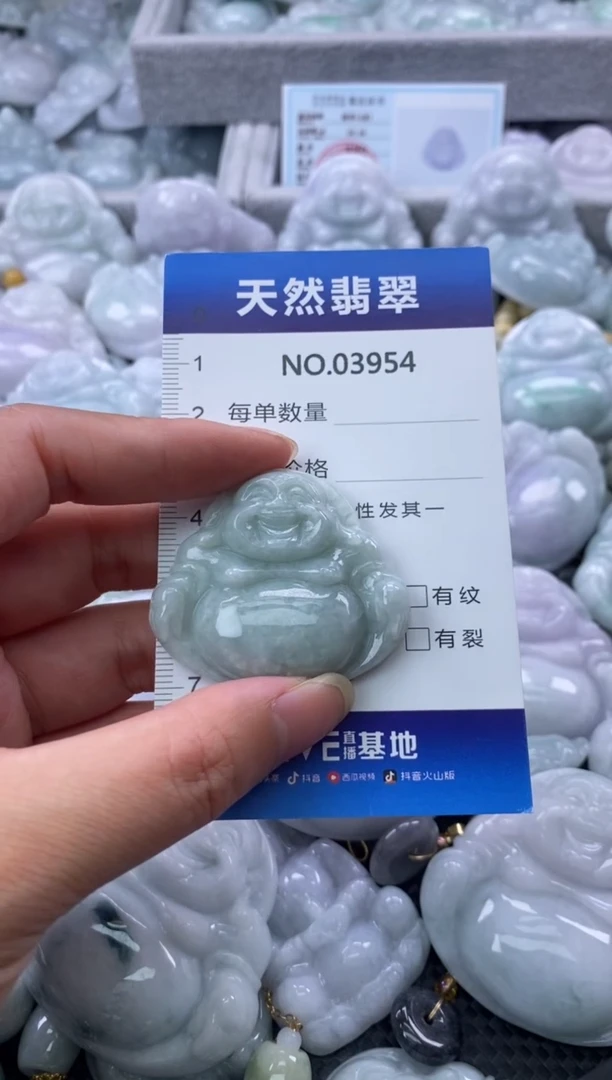 翡翠未镶嵌颈饰缅甸A货翡翠03954
