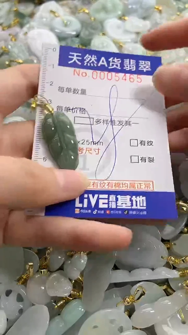 颈饰未镶嵌翡翠天然A货翡翠