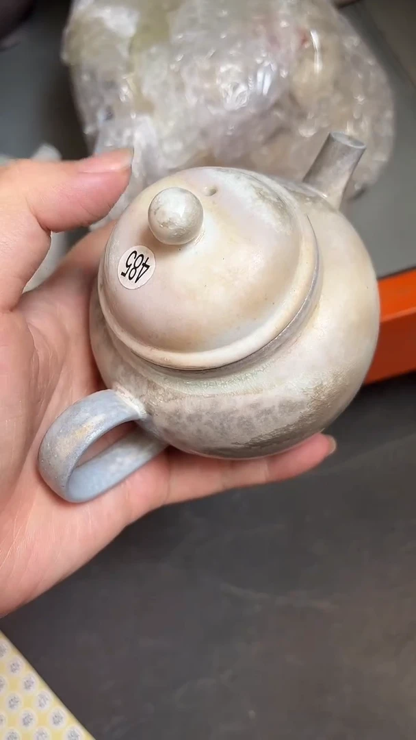 壶485号容量175ML高白泥 仿手工壶