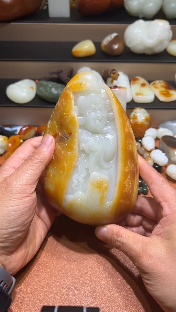 未镶嵌和田玉把件海***3和田玉19