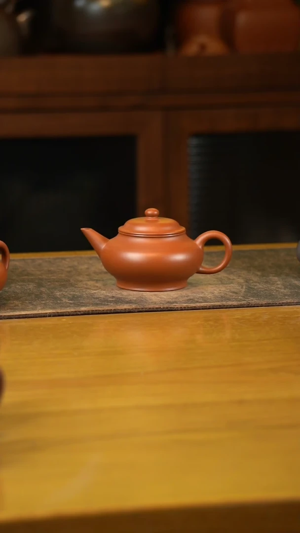 【闪购商品】紫砂壶孙喜富朱泥水平