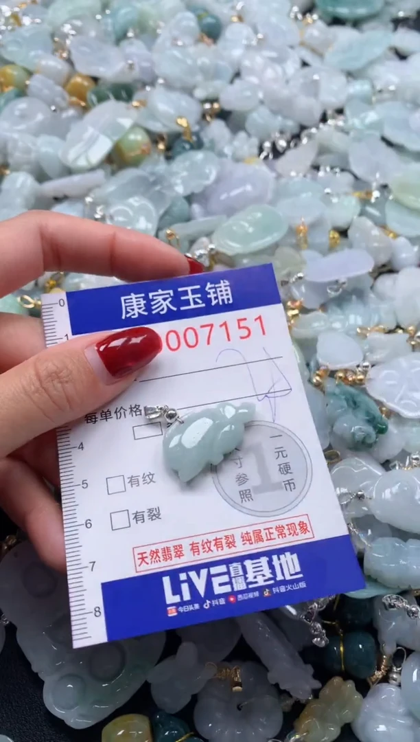 颈饰未镶嵌翡翠7151