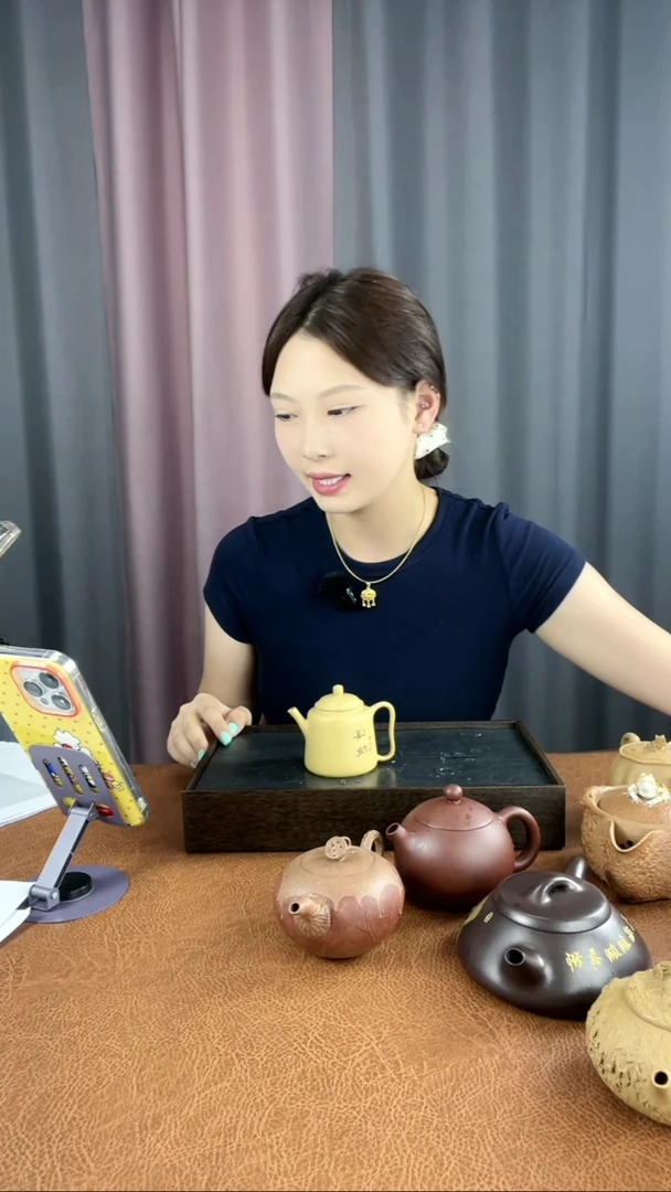 茶壶段泥溪隐段泥紫砂壶