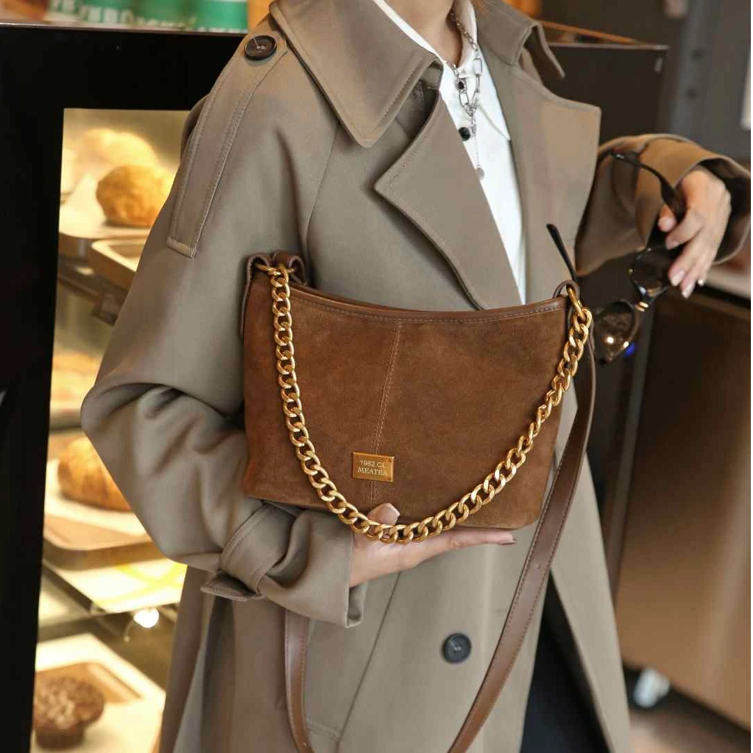 【Show Mi】SKL-6983-摩卡色-轻奢小众时尚百搭女士包sm