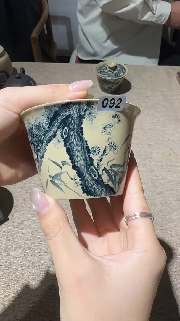 板娘的茶 全手工150ml 紫陶茶具092