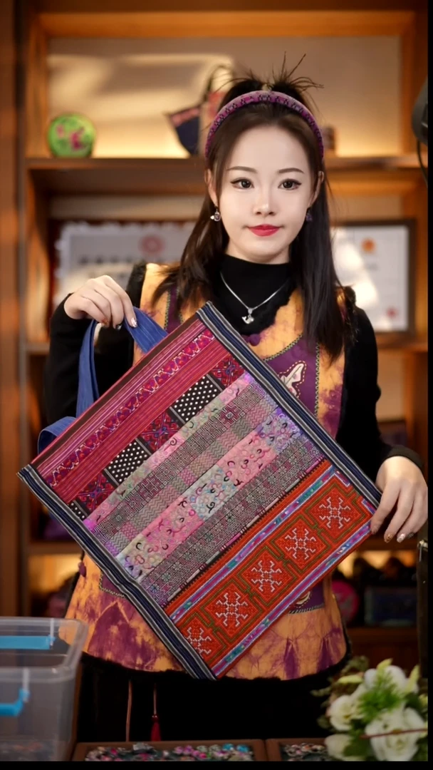 织绣私人定制苗族手工Z9458