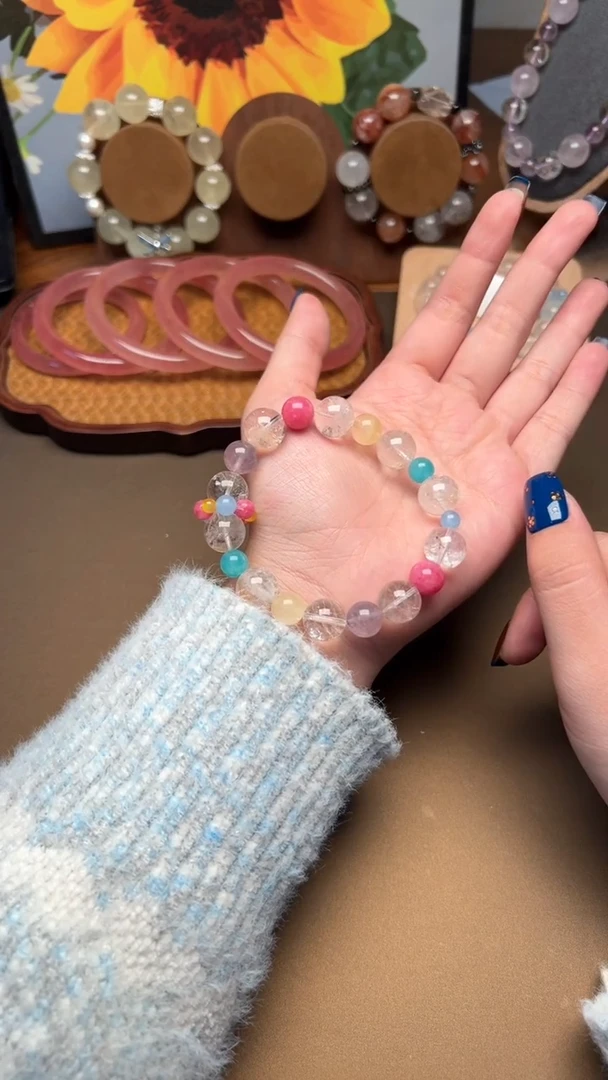 未镶嵌手串水晶1