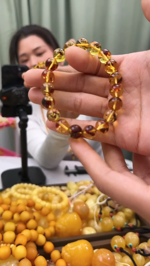 【闪购商品】琥珀手串未镶嵌蜜蜡手串
