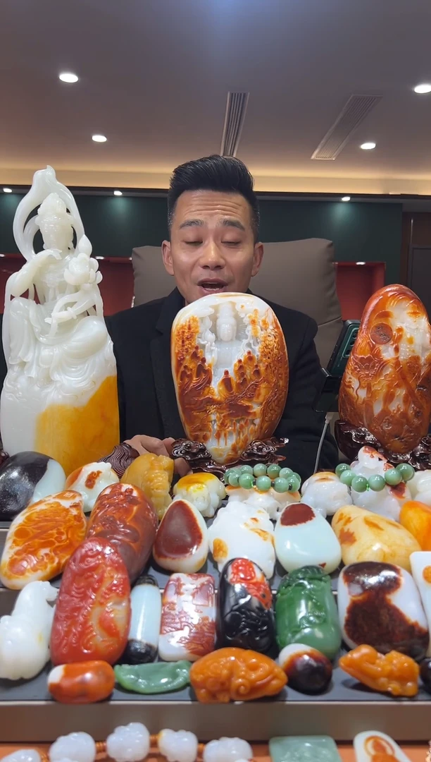 未镶嵌和田玉把件浙**源和田玉