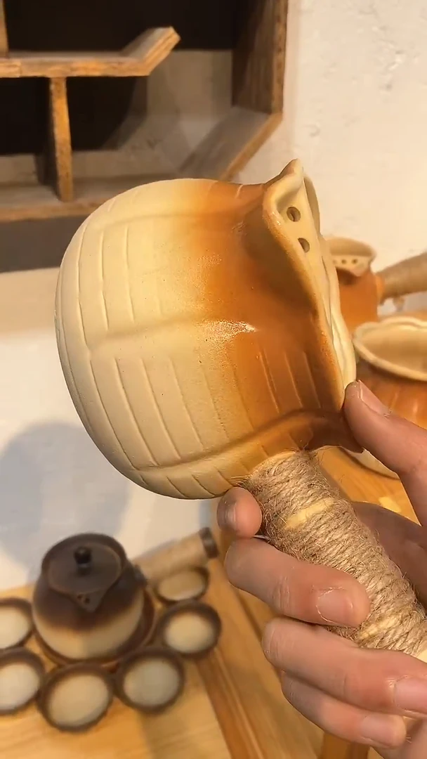 【闪购商品】800ml南瓜横纹罐罐壶壶壶