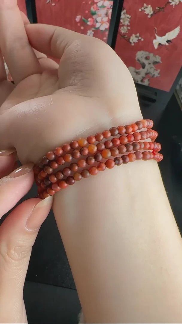 【闪购商品】南红玛瑙颈饰未镶嵌WY0114056卡3多样性发一