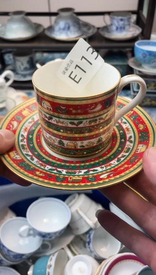 花***?瑞瓷甄选瓷器18包邮E113