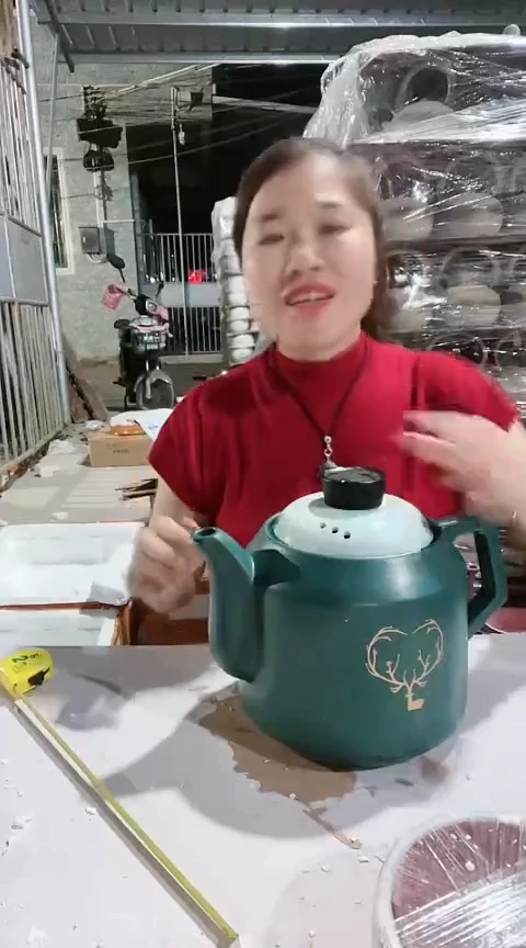 【闪购商品】瑕疵绿色养生壶，