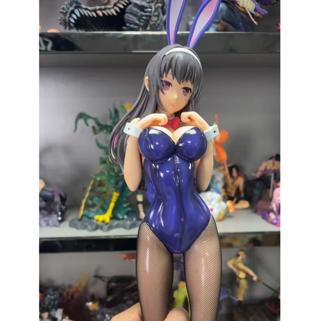 妖精的尾巴艾露莎兔女郎美少女动漫二次元手办模型摆件