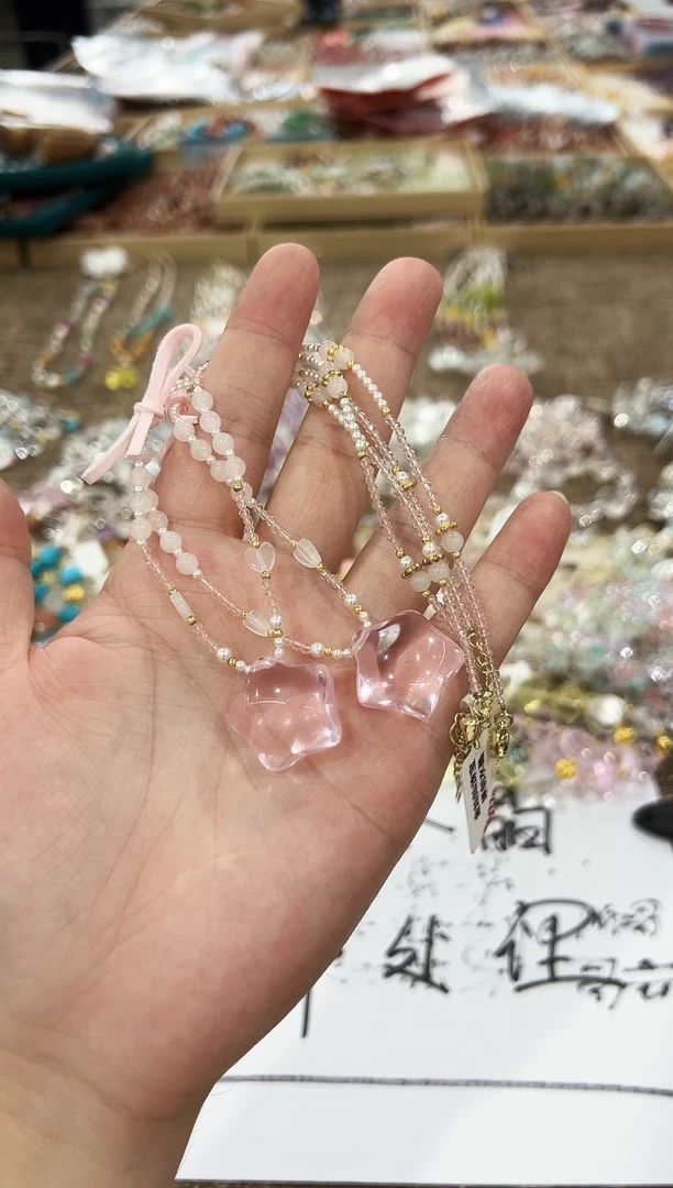 项链未镶嵌水晶蝴蝶