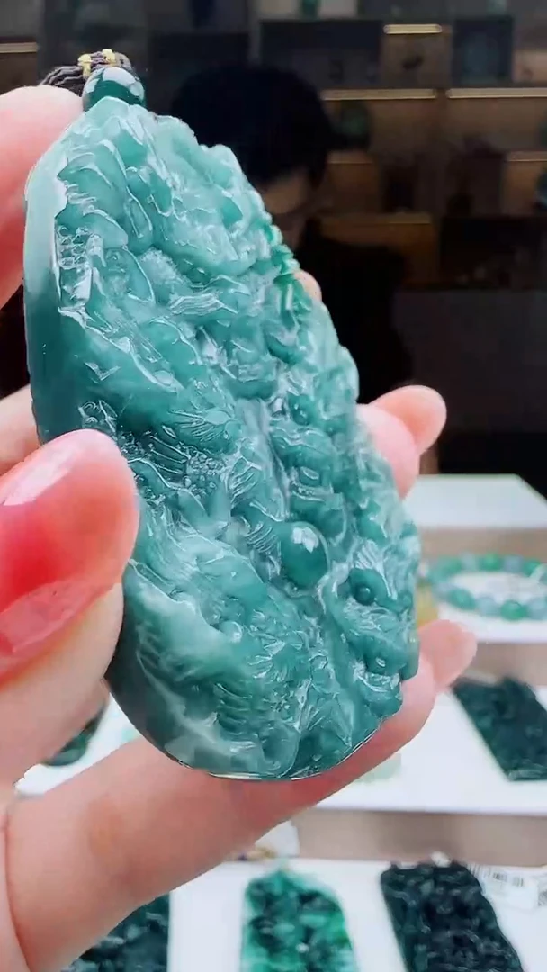 颈饰未镶嵌翡翠多样性发其一79255