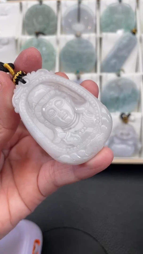 颈饰未镶嵌翡翠天然缅甸翡翠A货287