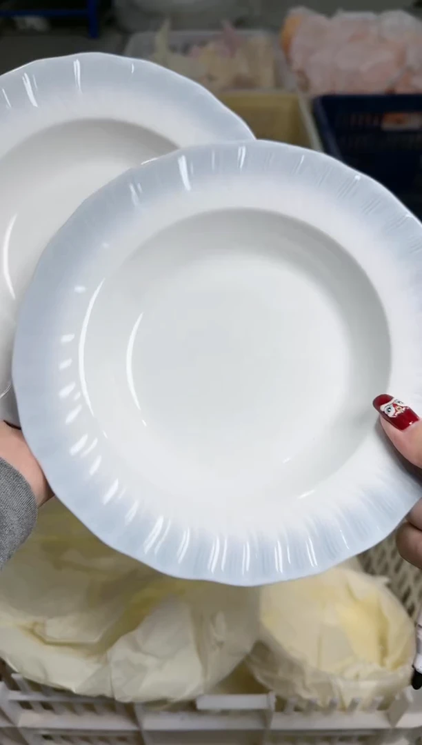 【闪购商品】瓷片好看的微瑕陶瓷餐具67