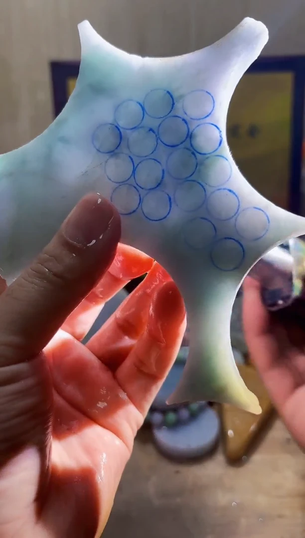 未镶嵌挂件翡翠A货常星3762