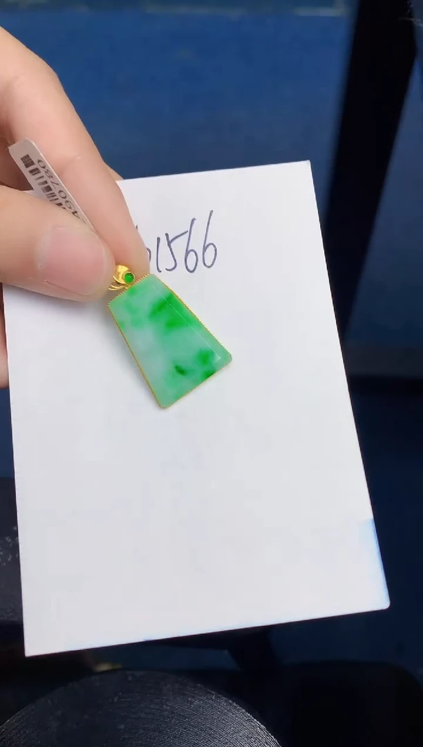 【闪购商品】翡翠颈饰18K金镶嵌000000000