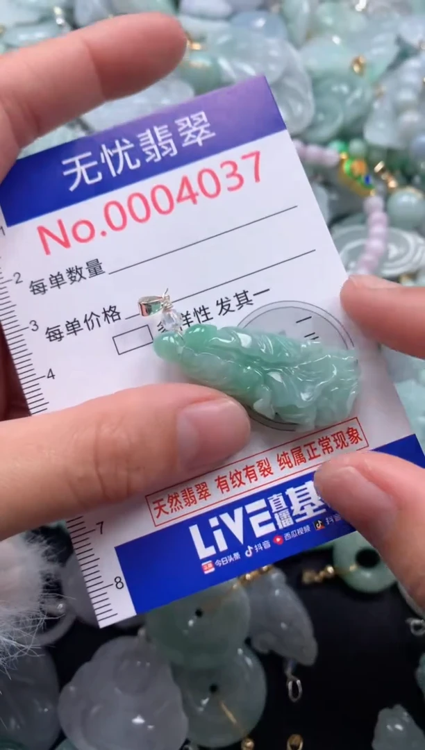 颈饰未镶嵌翡翠4037