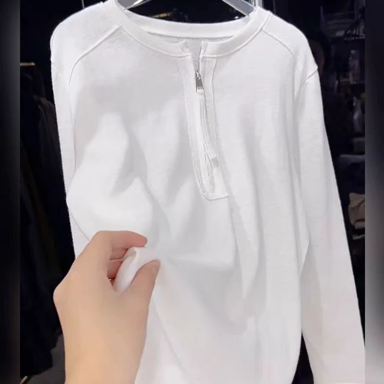 10110大码女装春款棉棉打底衫