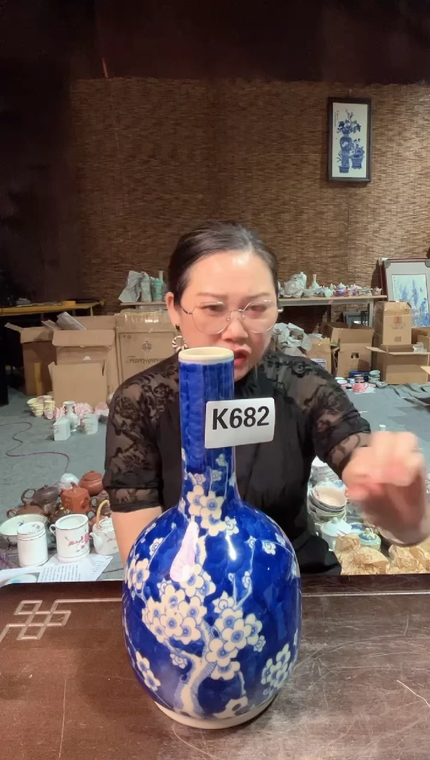 摆件景德镇陶瓷摆件K682