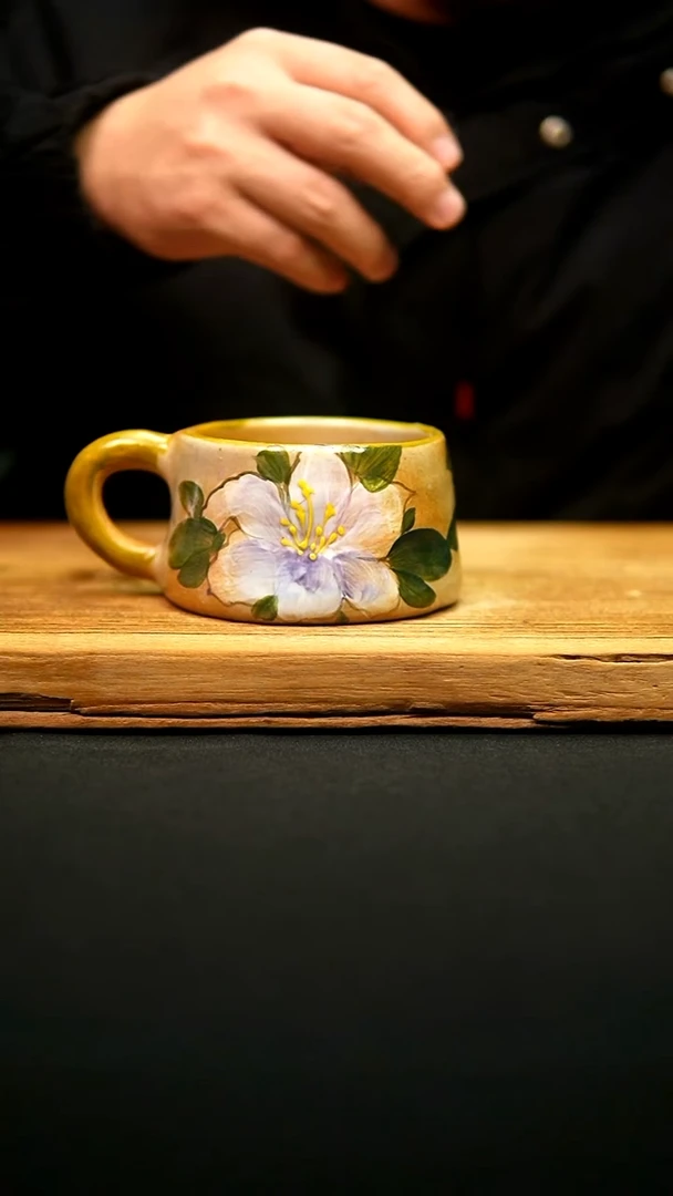 @@陶园瓷舍@@纯手工手绘@高温釉下彩