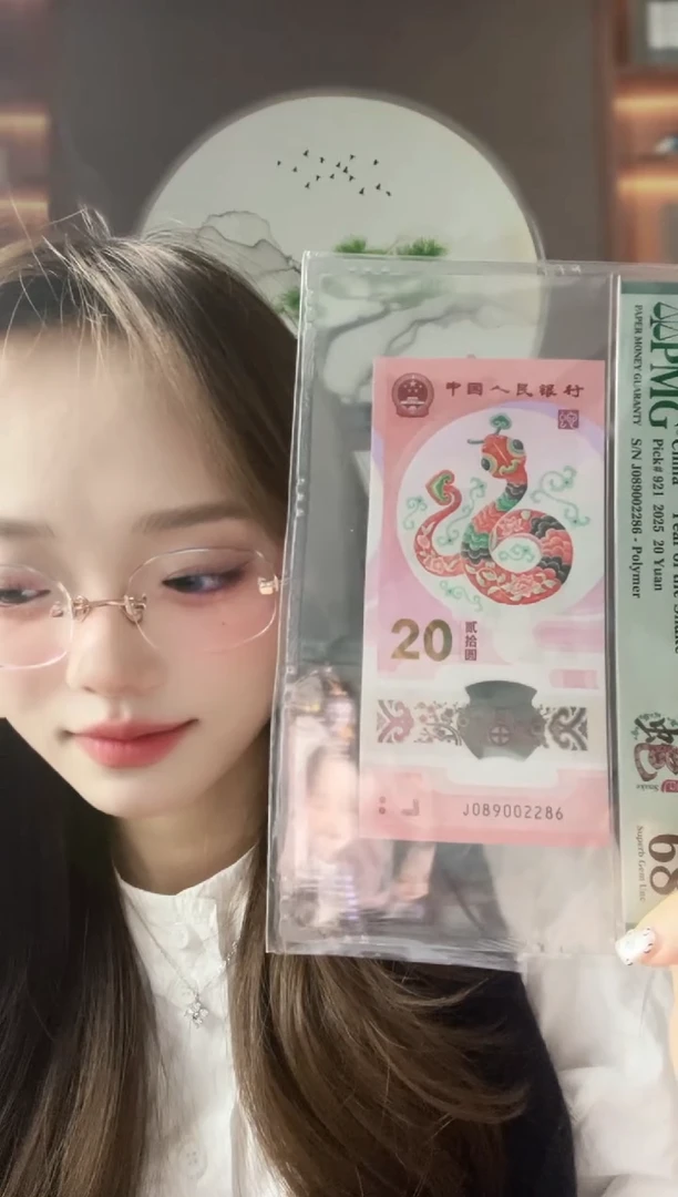 塑料蛇钞J089002286龙珠号68分