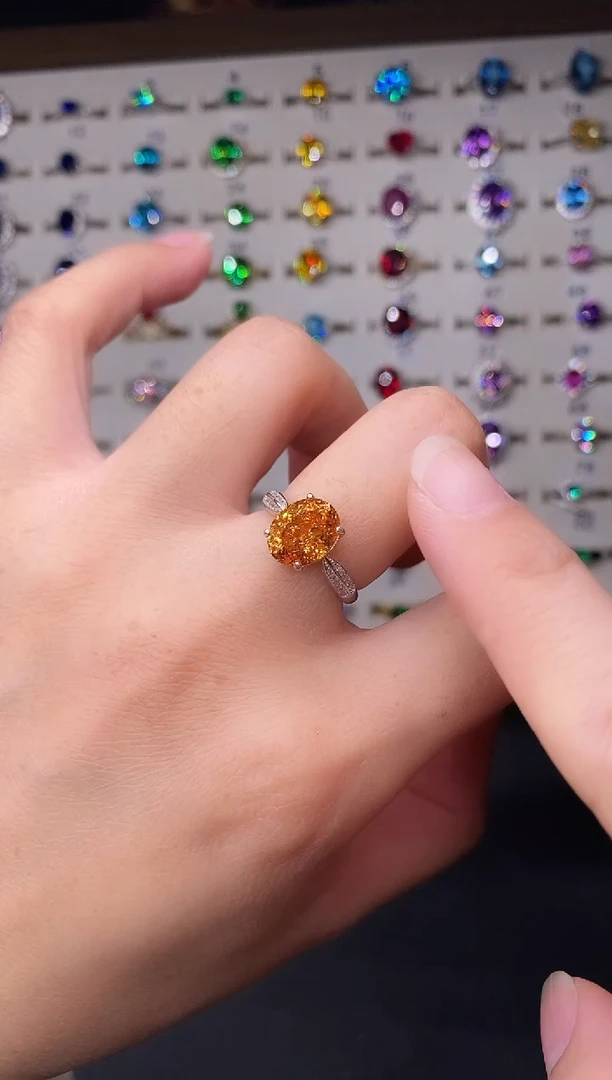 5克拉碧玺（处理）欧美风戒指