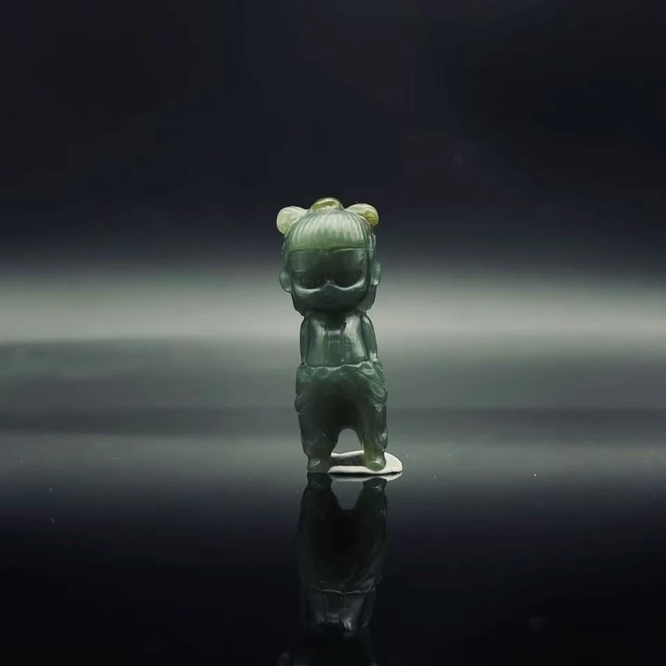 和田玉哪吒吊坠0649