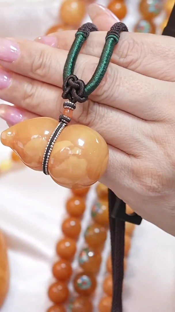 蜜蜡颈饰未镶嵌222 6892天然蜜蜡珠宝奇石云端妖孽全部保真