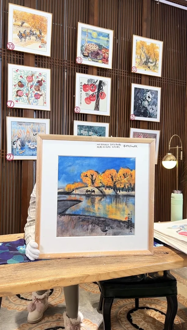 版画版画耿玉琨名章限量版画S