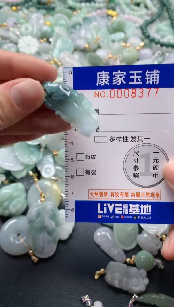 颈饰未镶嵌翡翠8377