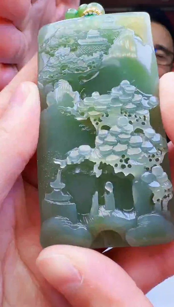 定制和田玉玉雕臻品馆天然和田玉（拍一发一）