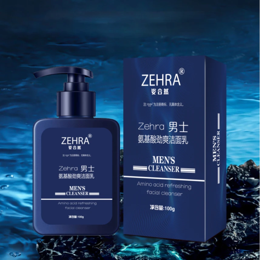Zehra 男士氨基酸劲爽洁面乳