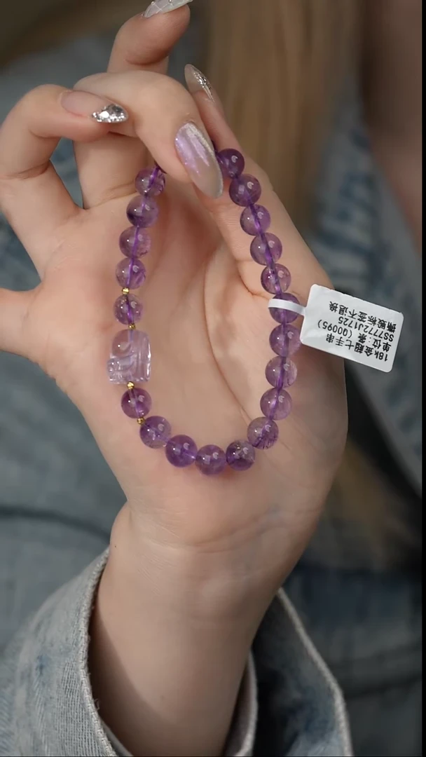 【闪购商品】水晶单圈18K金镶嵌R10（多样性发一件）