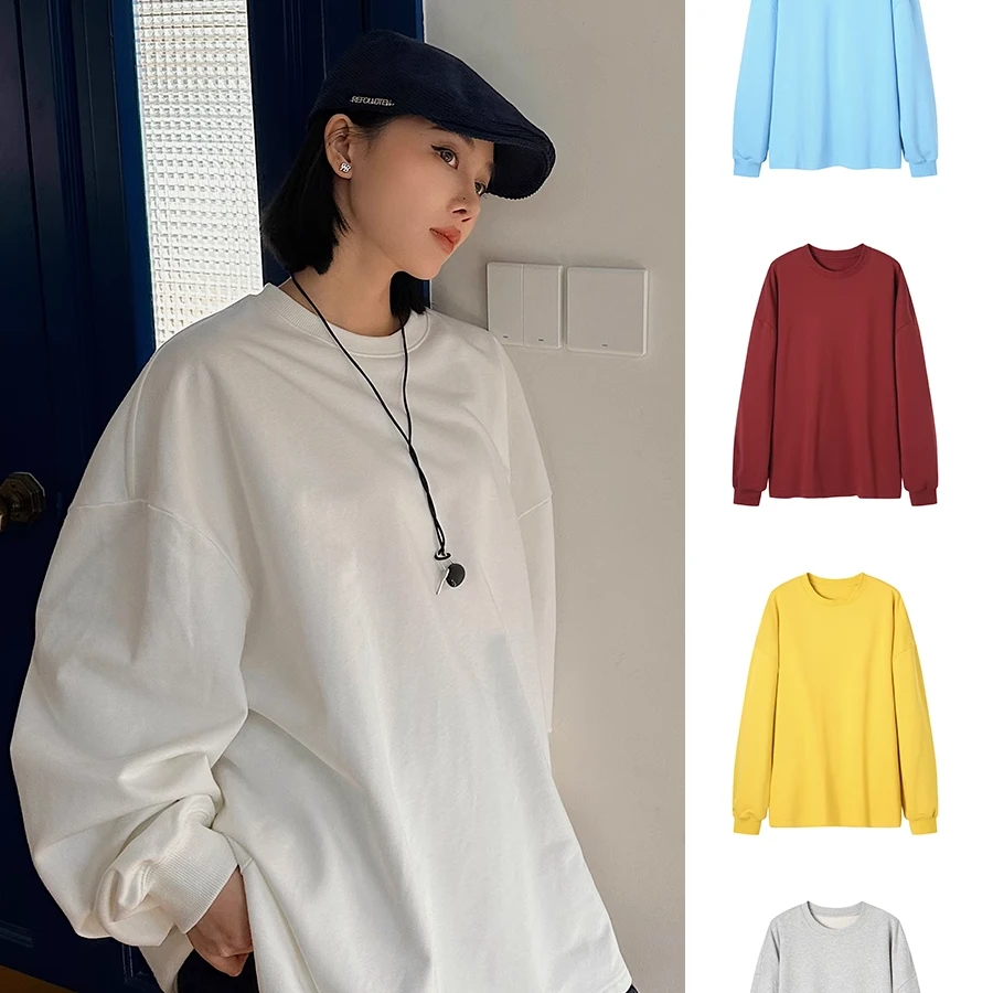 REREK设计师品牌休闲圆领宽松针织卫衣R25A12120036