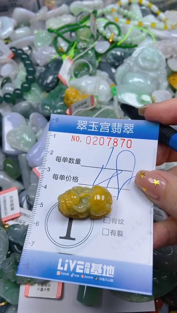 颈饰未镶嵌翡翠闪购C0207870