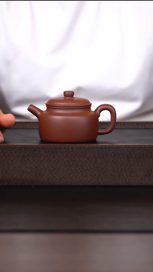 茶壶紫砂底槽青半仙口德钟