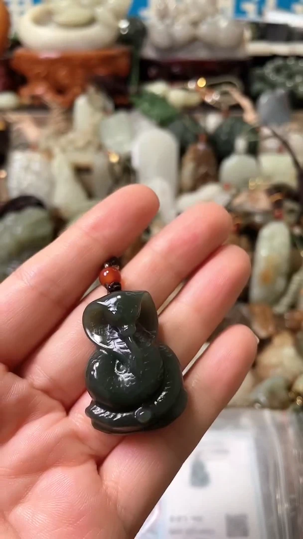 未镶嵌和田玉挂件0029