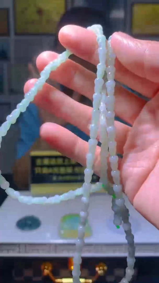 未镶嵌定制翡翠毛货闪购链接XDS026带珠链