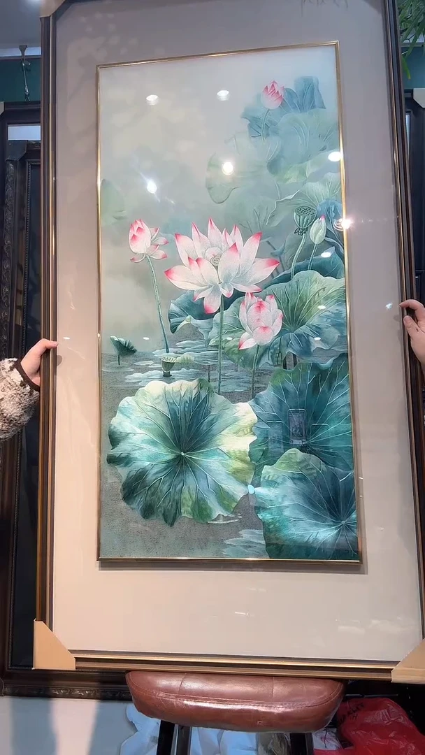 刺绣闵丹红刺绣工作室纯手工苏绣装饰画不包邮